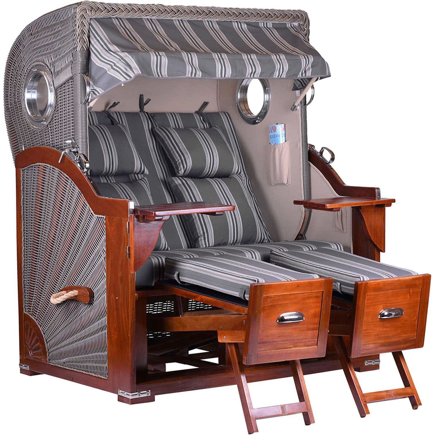 Solstol Baltic comfort 2,5-sits hyttventilstyg Niendorf
