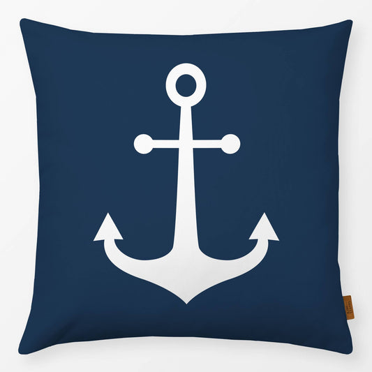 Strandkorb Wurfkissenbezug Maritim Anker