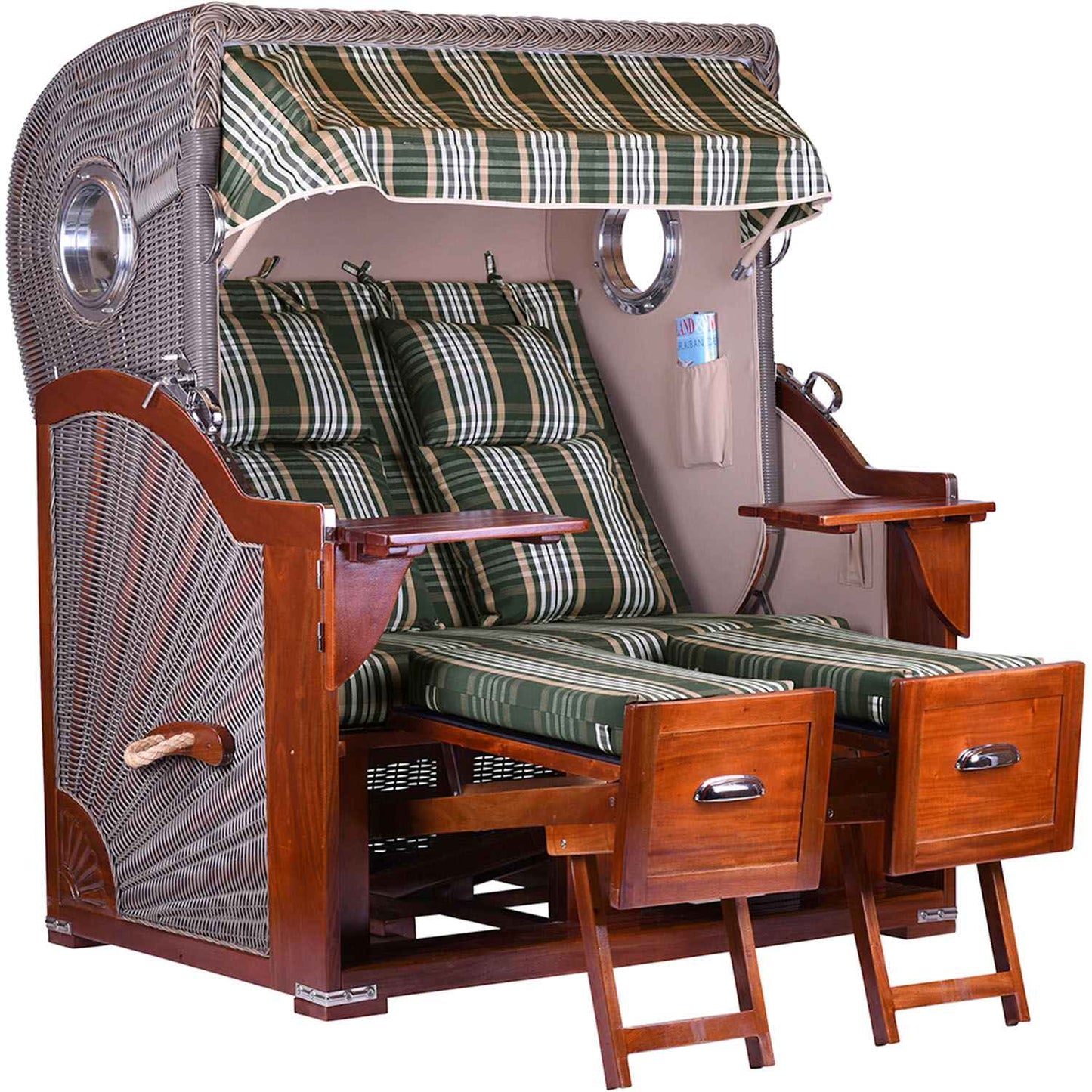 Solstol Baltic comfort 2,5-sits hyttventilstyg Cornwall
