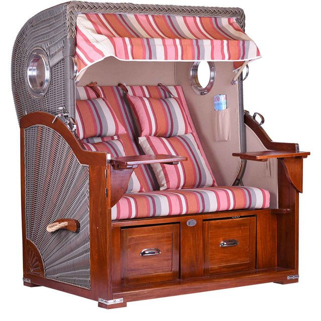 Solstol Baltic comfort 2,5-sits hyttventilstyg Grömitz