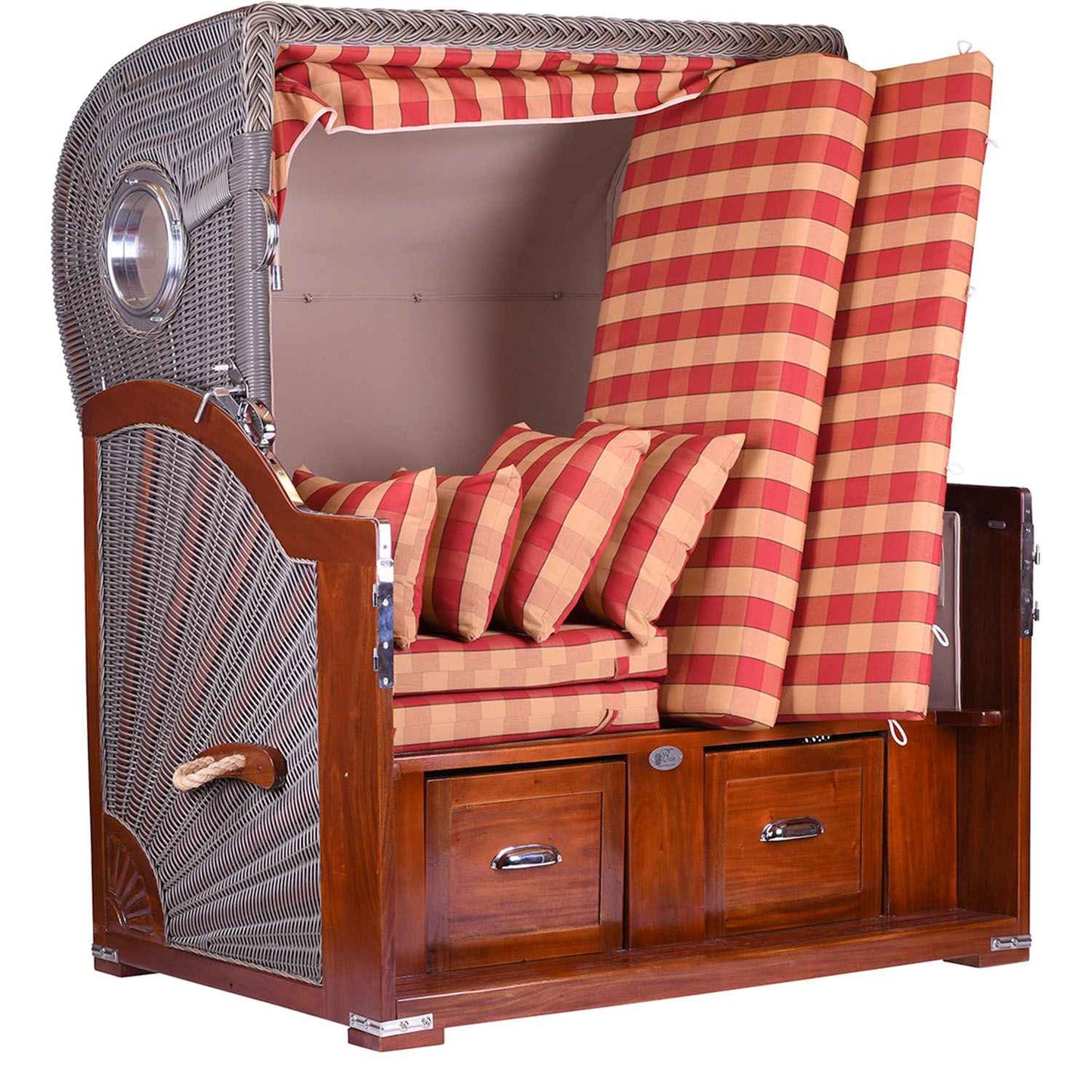 Solstol Baltic comfort 2,5-sits hyttventilstyg Heiligendamm