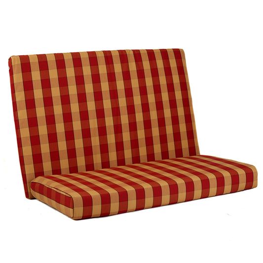 Kompletter Strandkorbpolster-Ersatzbezug Heiligendamm