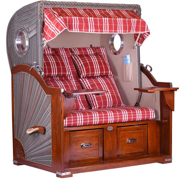 Solstol Baltic comfort 2,5-sits hyttventilstyg Laboe