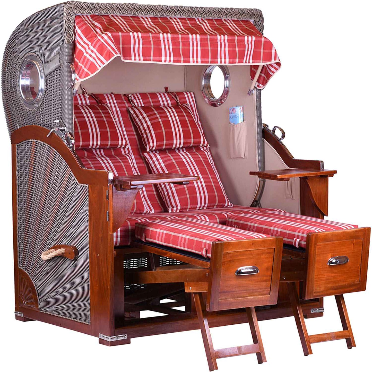 Solstol Baltic comfort 2,5-sits hyttventilstyg Laboe