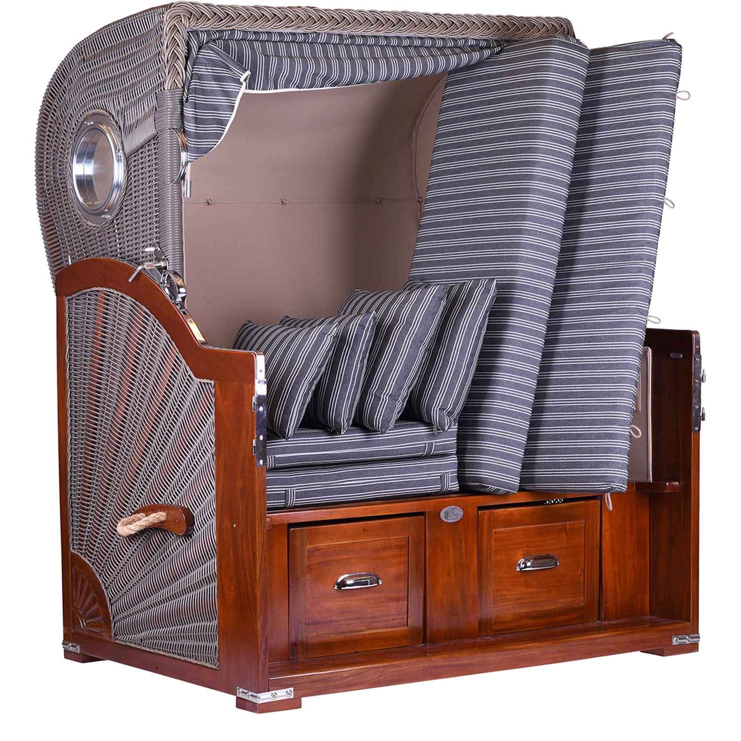 Solstol Baltic comfort 2,5-sits hyttventilstyg Royal antracit