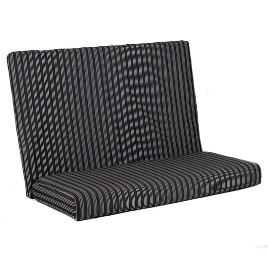 Kompletter Strandkorbpolster-Ersatzbezug Royal-Anthrazit