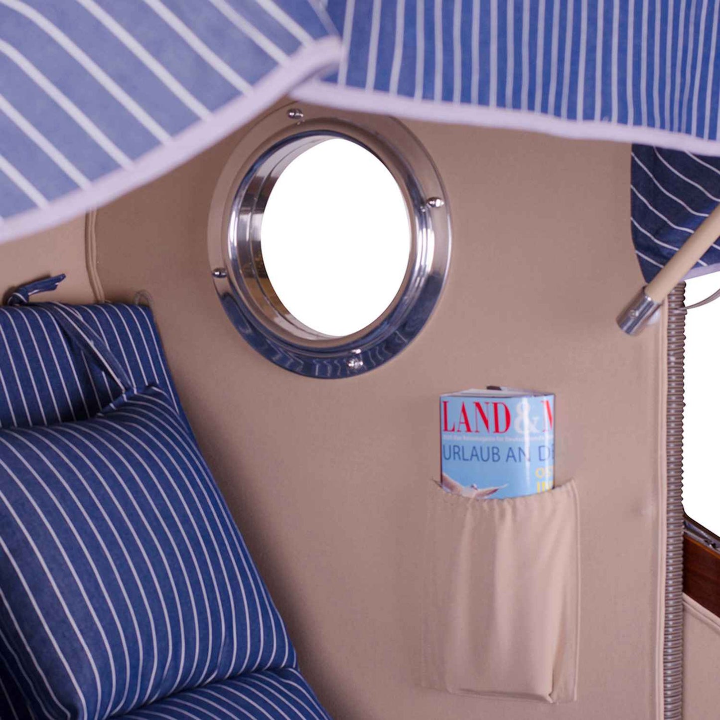 Komplett erbjudande strandstol Baltic comfort 2,5-sits hyttventilstyg Royal Maritim