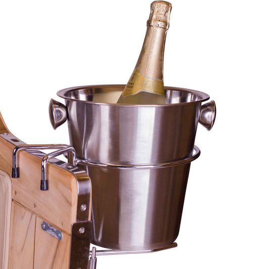 Strandkorb weinkühlerhalter