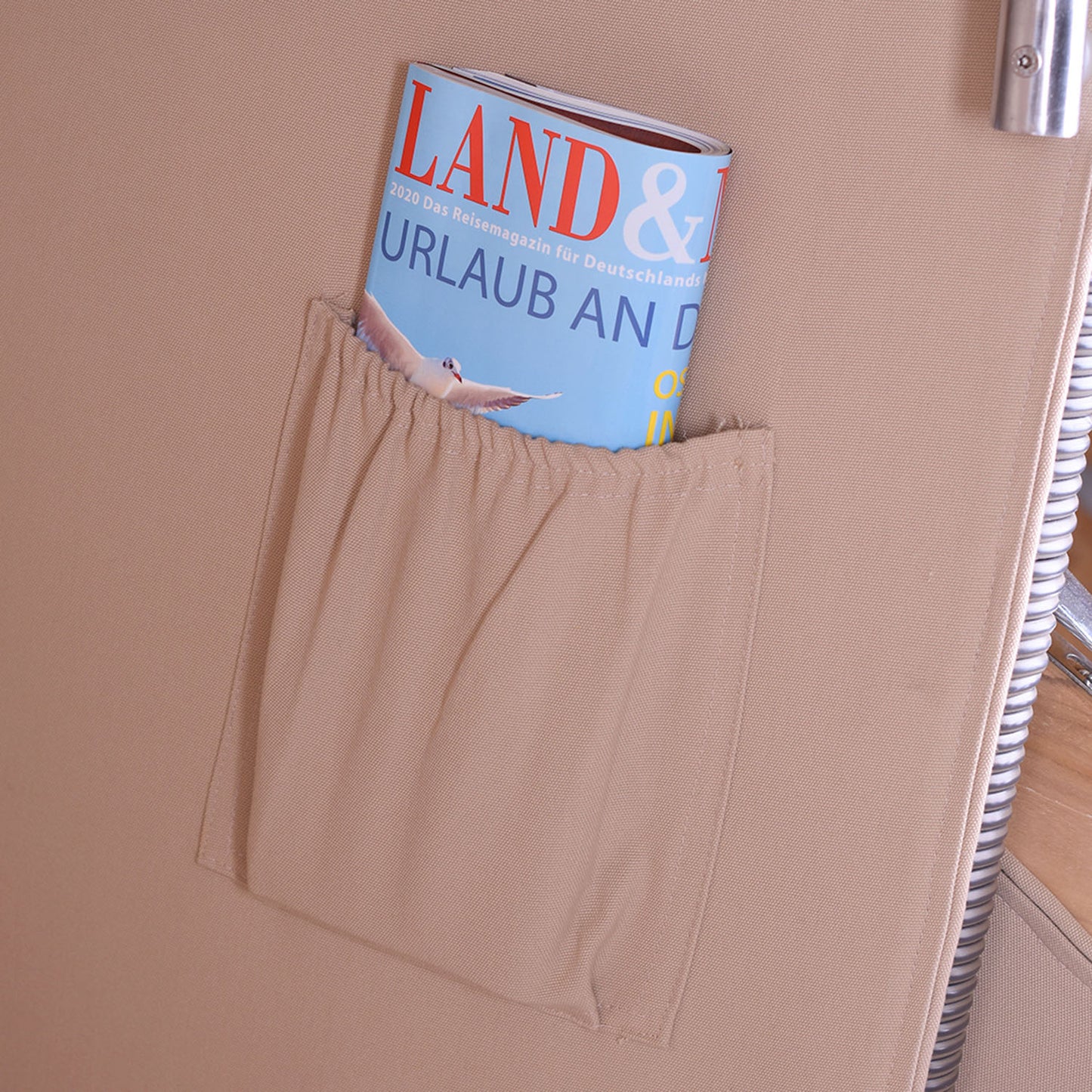 Mietstrandkorb - Mieten statt Kaufen. Teak Strandkorb freie Stoffauswahl