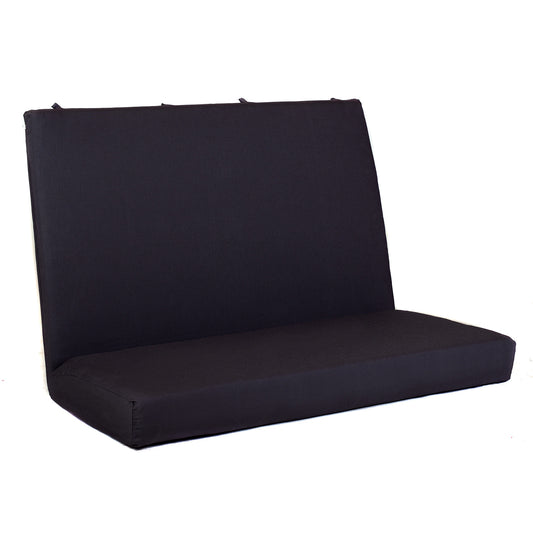 Kompletter Strandkorbpolster-Ersatzbezug Unigrau