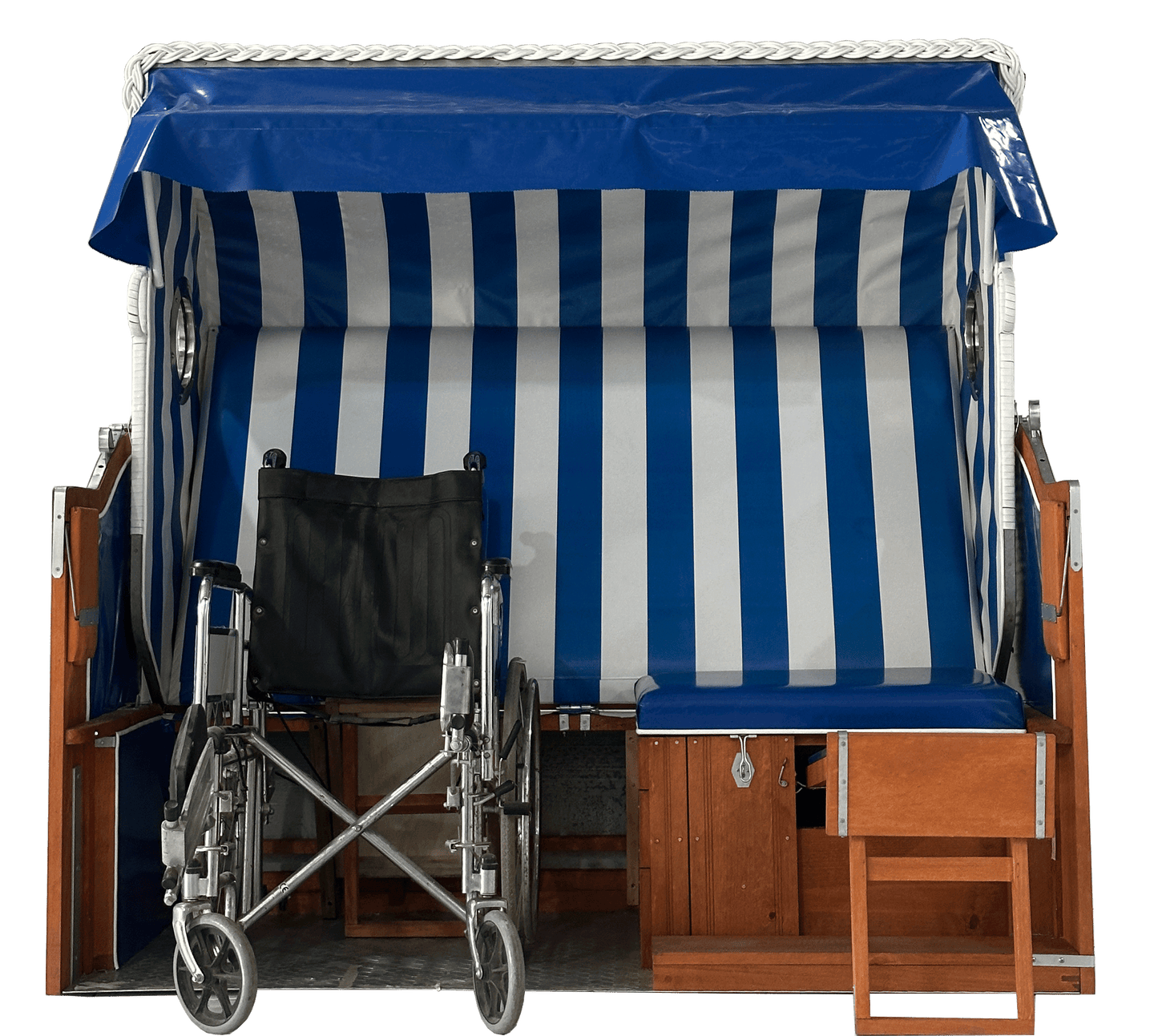 Barrierefreier Mehrgenerationen-Strandkorb – Komfort für alle Generationen