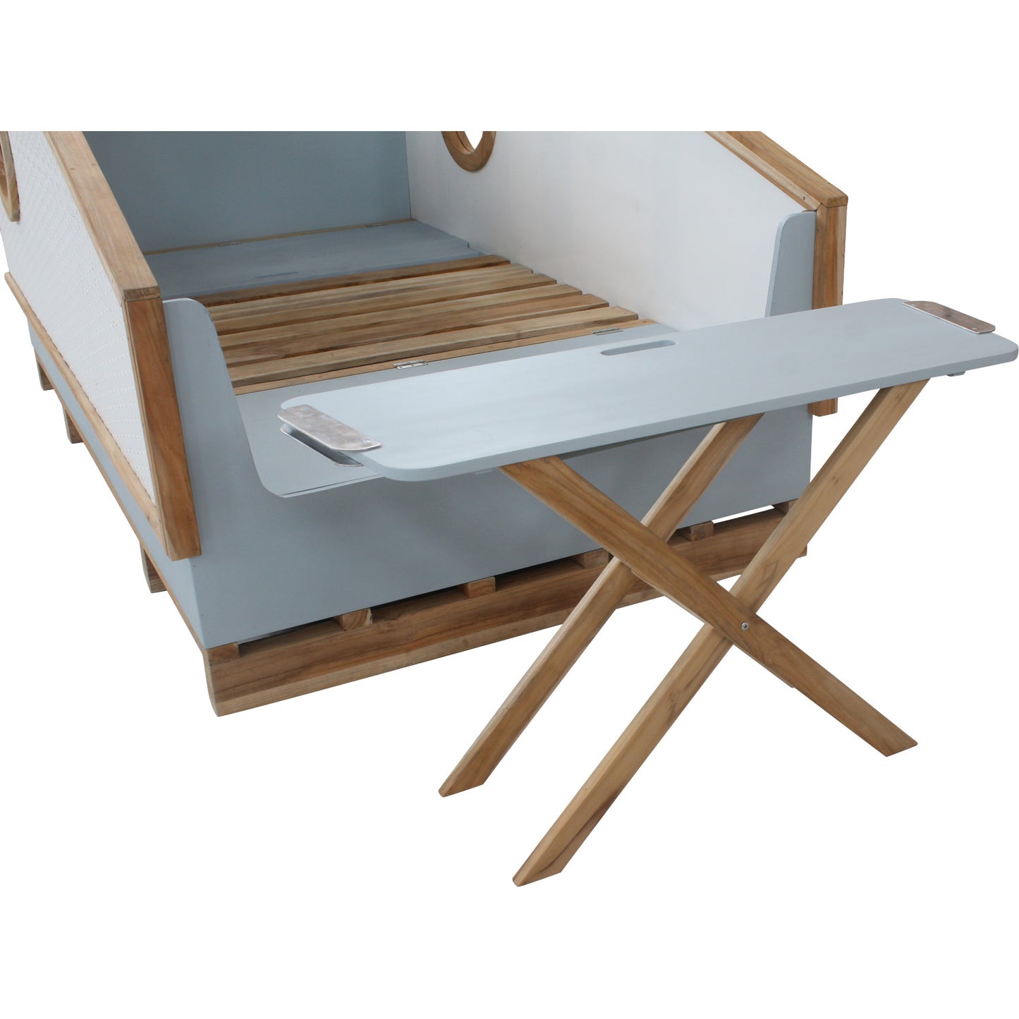 Schlafstrandkorb Modell Nautic – Für Hotel und Gewerbe